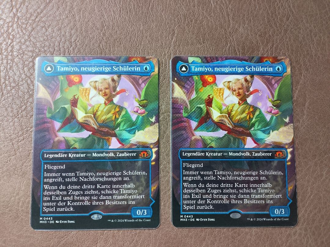 【知りたがりの学徒、タミヨウ】【ドイツ語】【フルアート】【2枚セット】