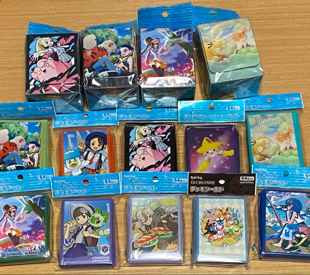 ポケモンカード　デッキシールド　デッキケース　まとめ売り