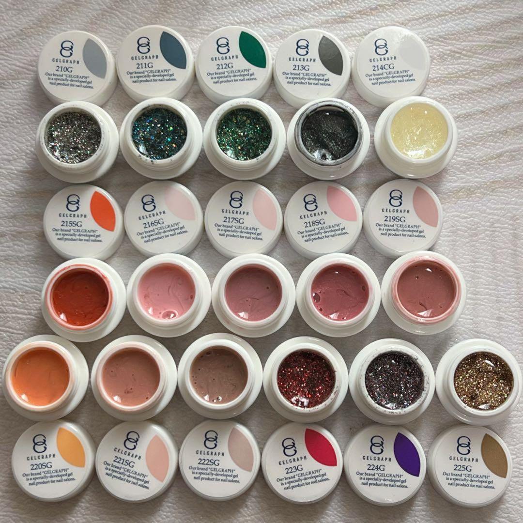 Gelgraph ネイルカラージェル　ネイルジェル　 16点セット