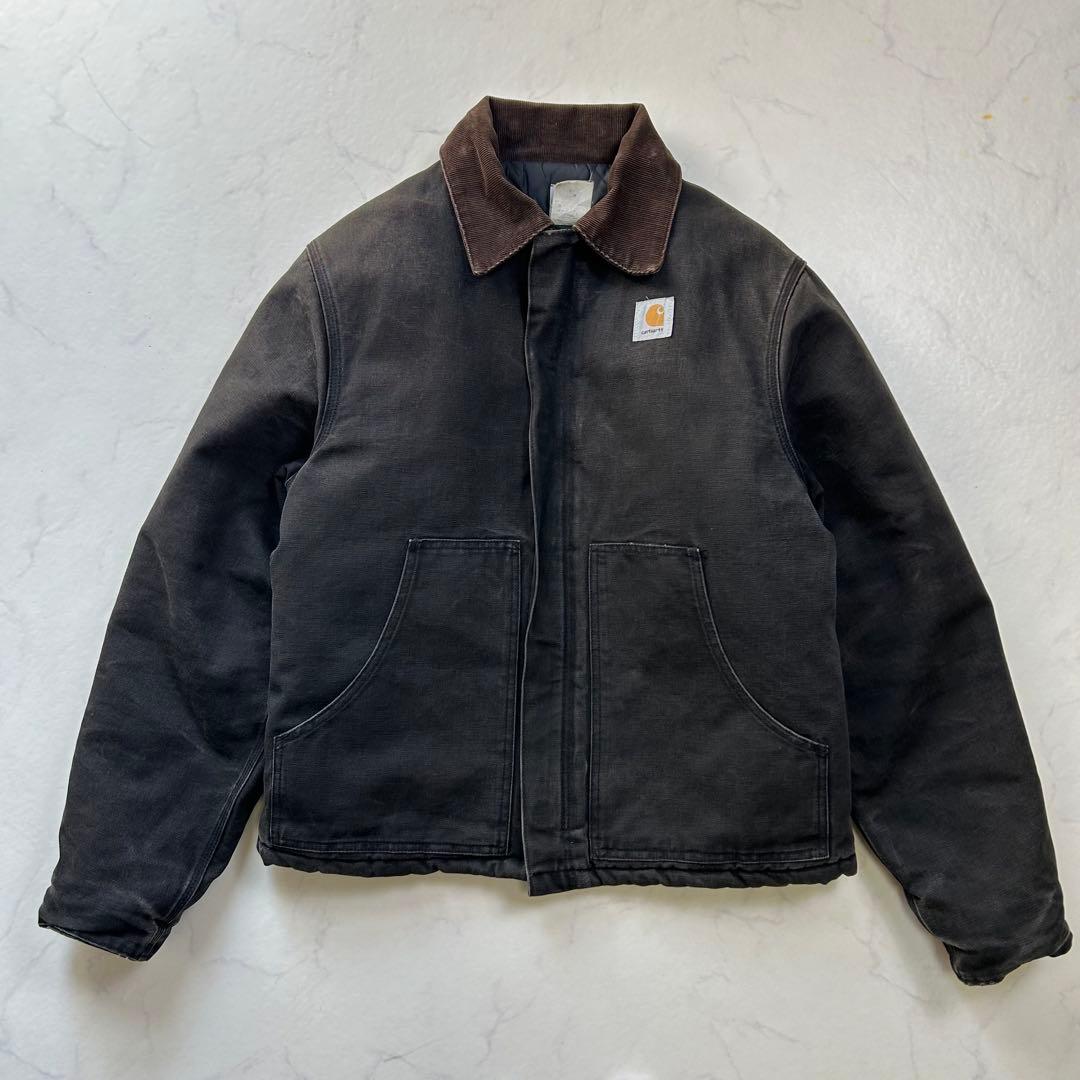 USA製】カーハート トラディショナルジャケット J02 BLK フェード