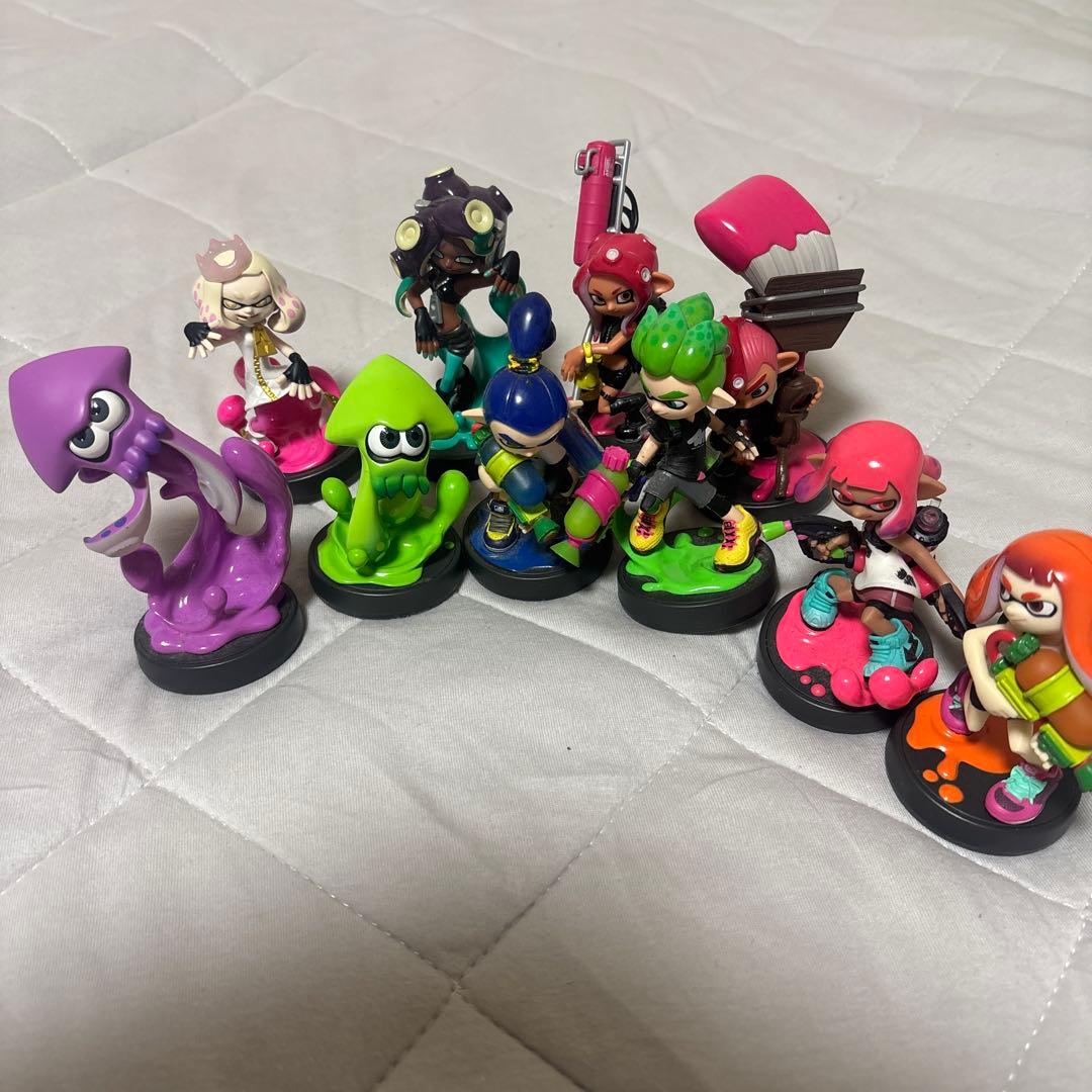 最安値‼️即購入可 スプラトゥーン amiibo 10体セット