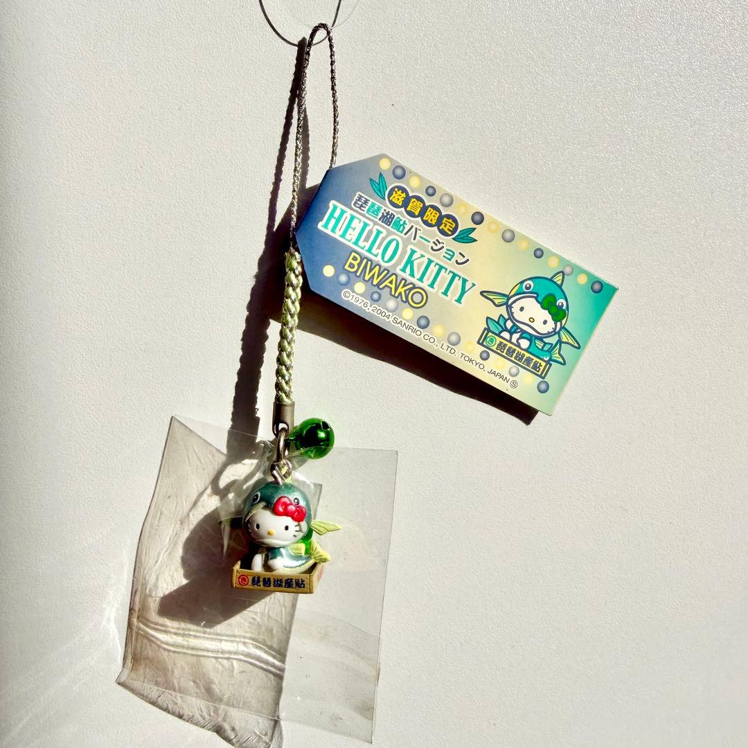 琵琶湖鮎バージョン 滋賀限定 2004 ご当地キティ根付け - メルカリ