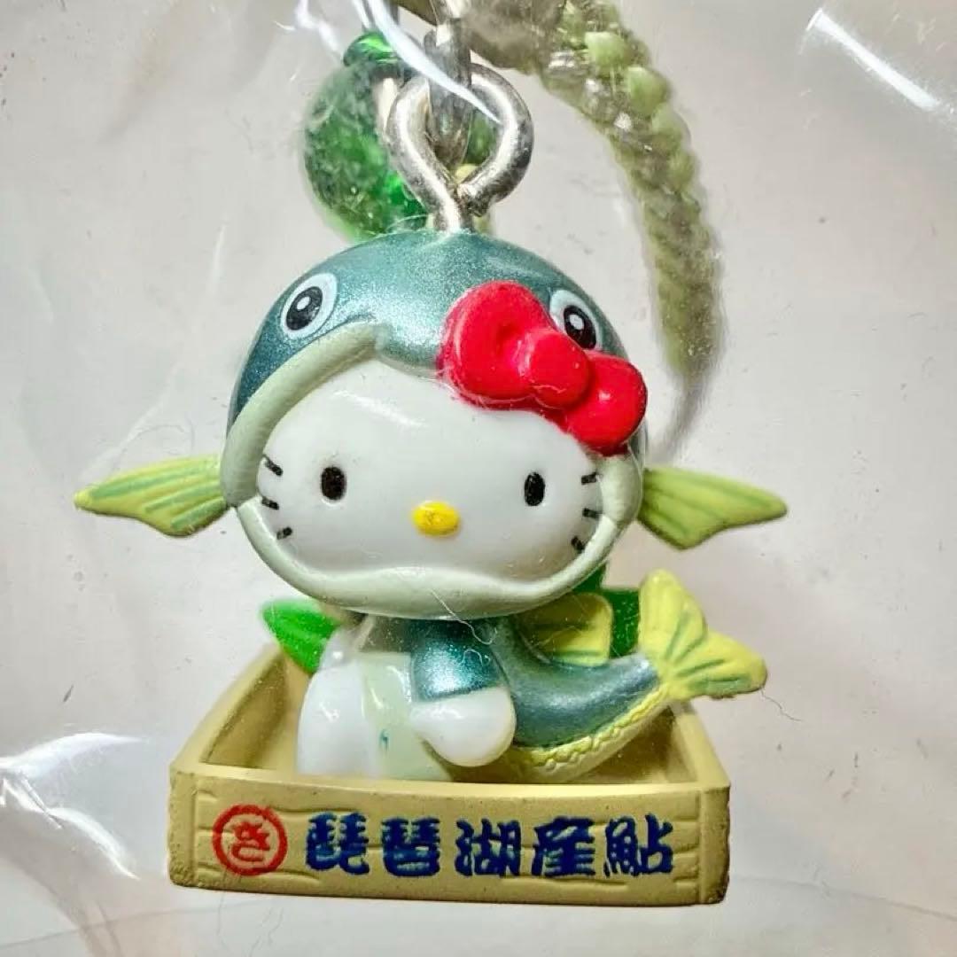 琵琶湖鮎バージョン 滋賀限定 2004 ご当地キティ根付け - メルカリ