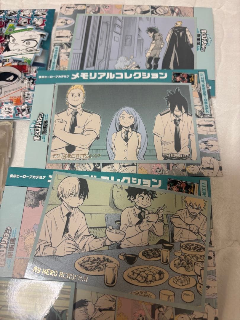 ヒロアカ原画展入場者特典メモリアルパズルコレクション合金チャーム