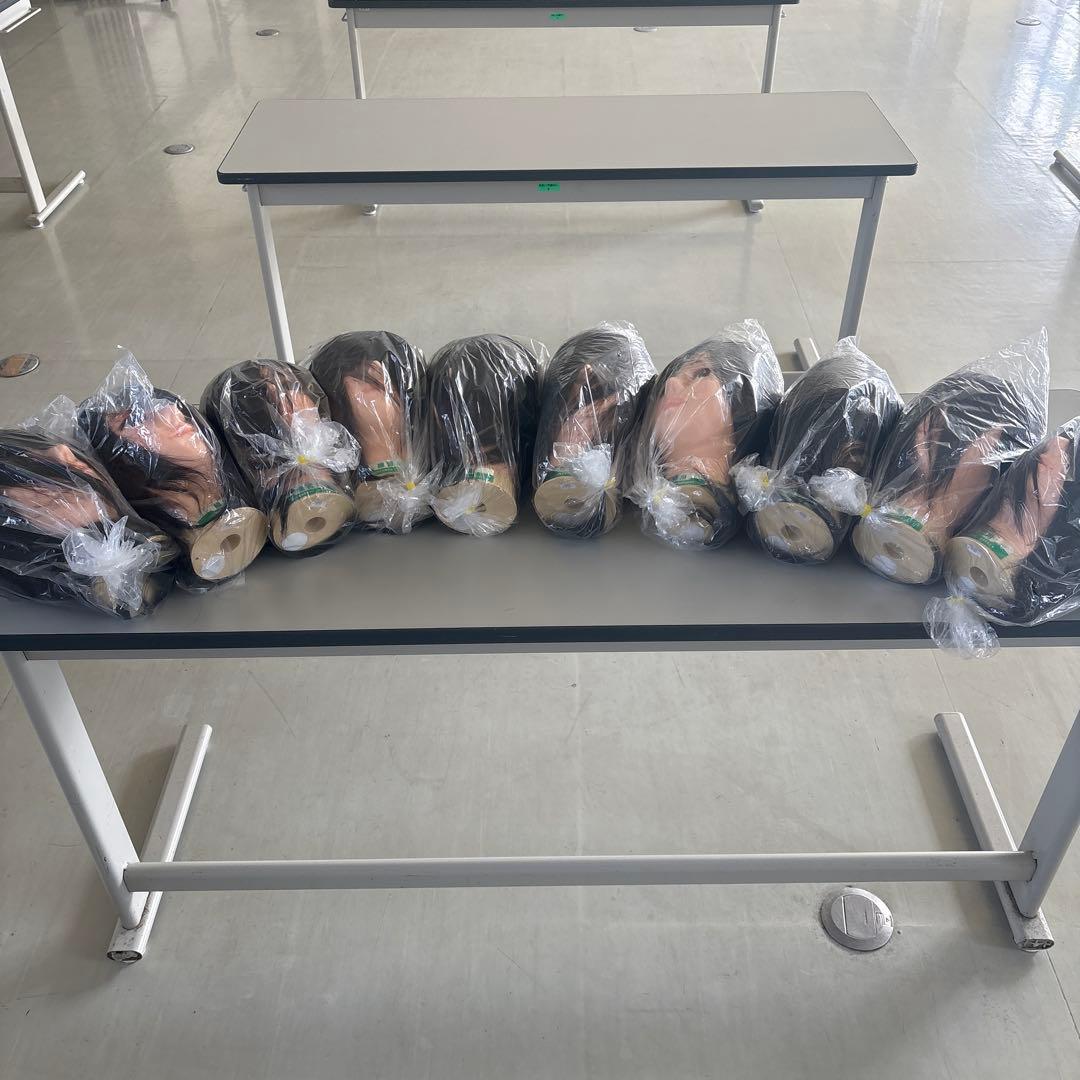 美容師国家試験カットウィッグ 24-12-13 三矢 新品10体セットバラ売り