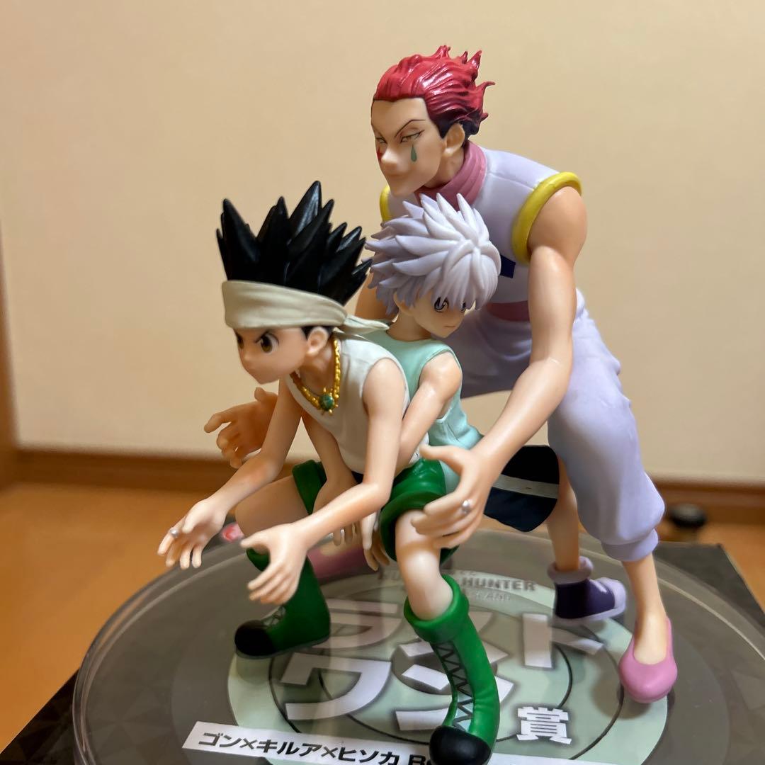 HUNTER×HUNTER 一番くじ ラストワン賞 ゴンキルアヒソカ フィギュア