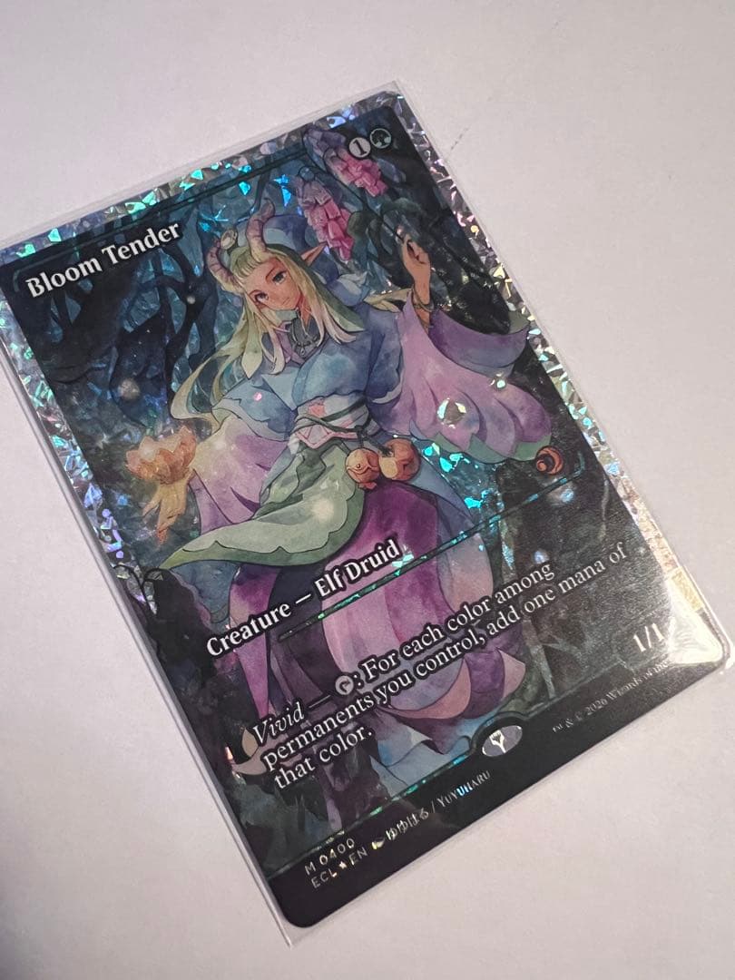 MTG 花を手入れする者/Bloom Tender フラクチャーfoil 英語版