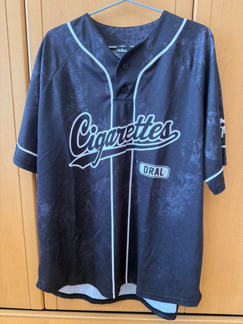 THE ORAL CIGARETTES ベースボールシャツ　XL BKW!! オリジナルベースボールシャツ」、「BKW!! オリジナルベース