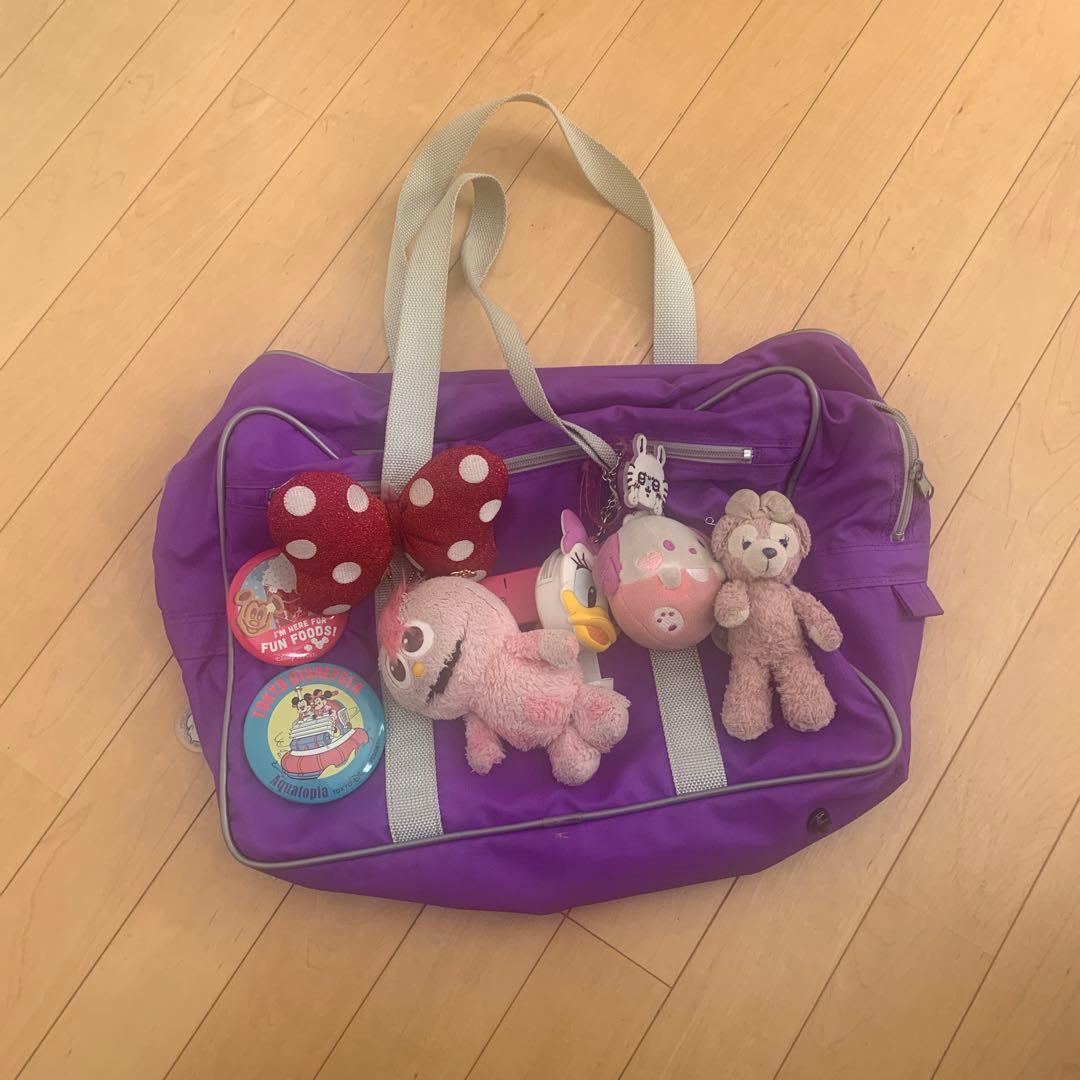 ワッぺ 紫 スクバ スクールバッグ ワールドペガサス - メルカリ