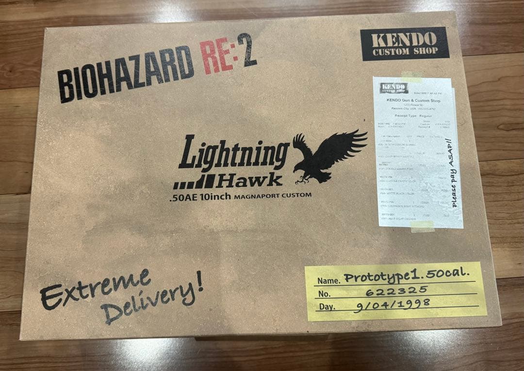 ライトニングホーク .50AE 10インチ バイオハザード RE:2 東京マルイ バイオハザード RE:2ライトニングホーク .50AE 10inマグナ