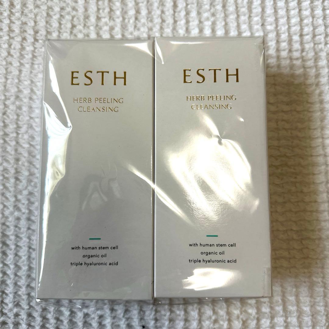 【新品未開封】ESTH ハーブピーリングクレンジング 120g【２点セット】