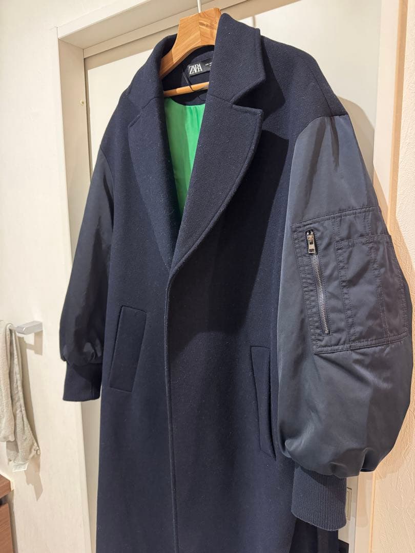 Mサイズ 2022AW完売✨ZARA×MANTECO マッチングボンバーコート - メルカリ