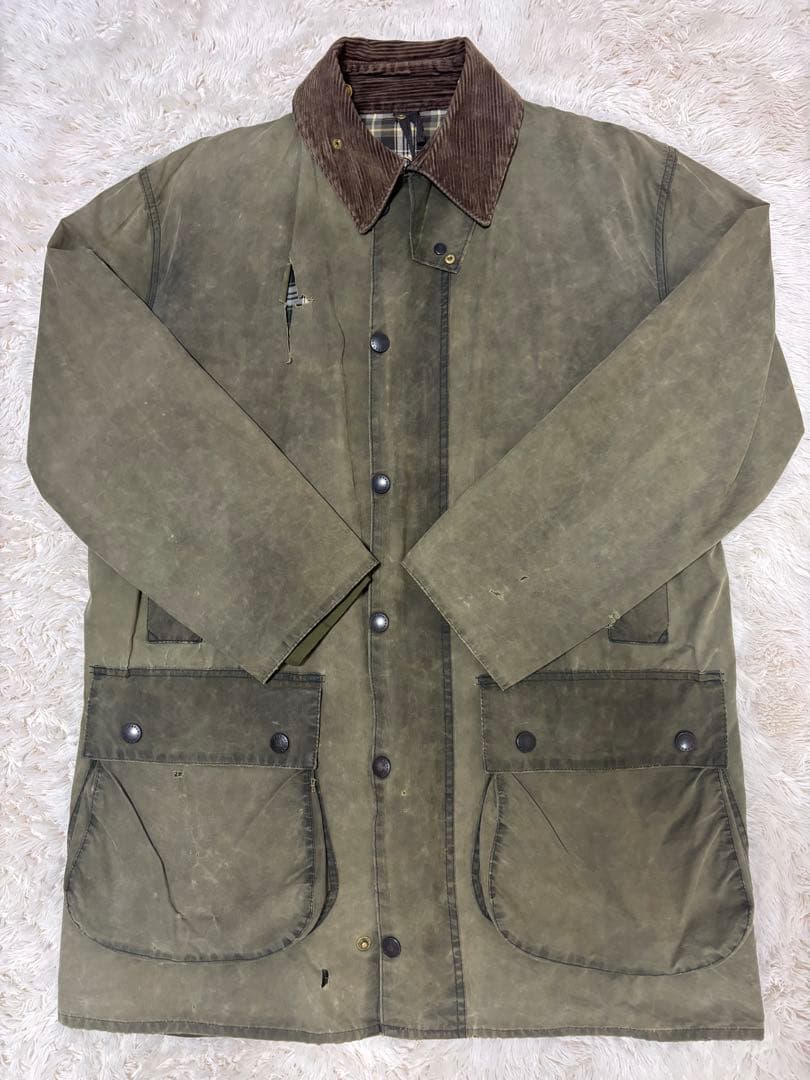 雰囲気抜群 Barbour バブアー90's BORDER ジャケット