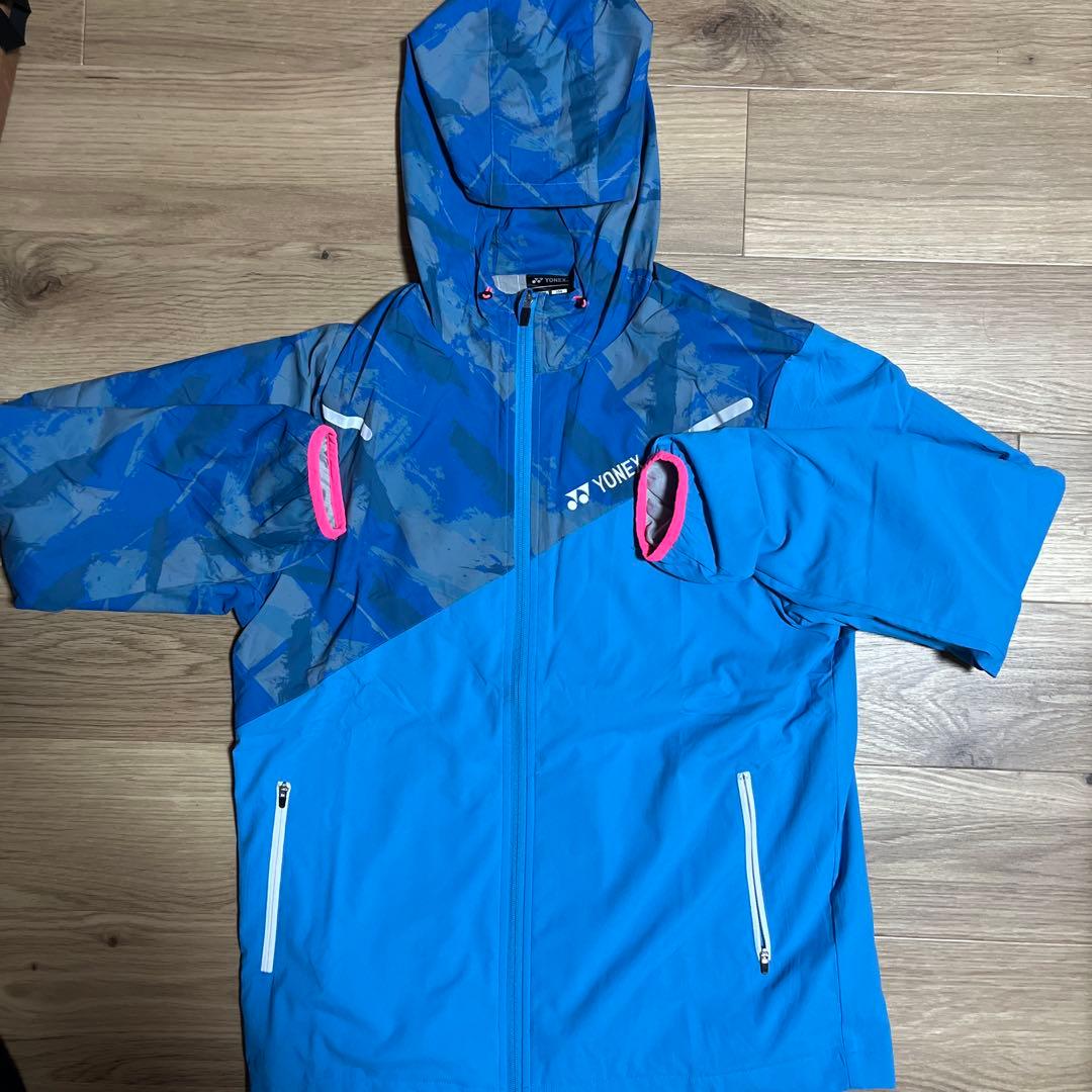 YONEX フード付きジャケット XL Yonex x Viktor Axelsen Unisex Warm-Up Jacket 50182BK (Black