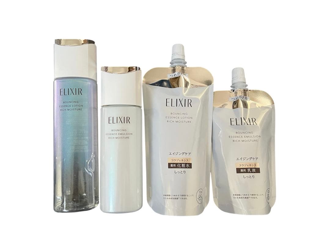 エリクシール　リフトモイスト化粧水乳液　詰替セット