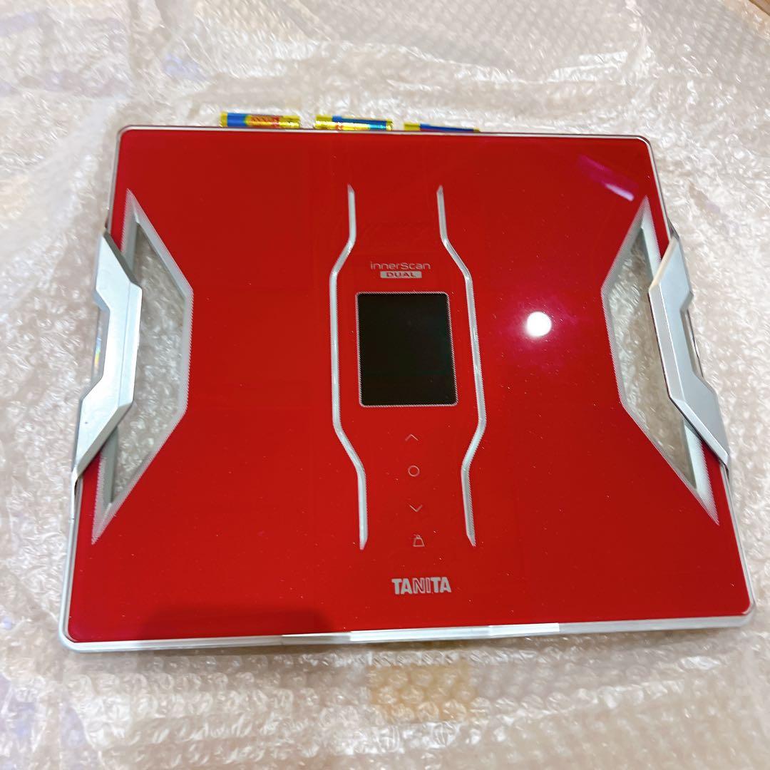 新品未使用TANITA RD-906 デジタル体重計 レッド