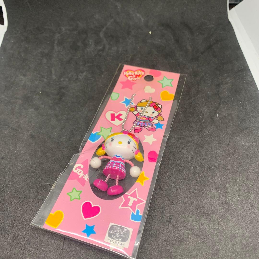 キティゴリエちゃん根付けストラップ ハローキティ ストラップ ゴリエ