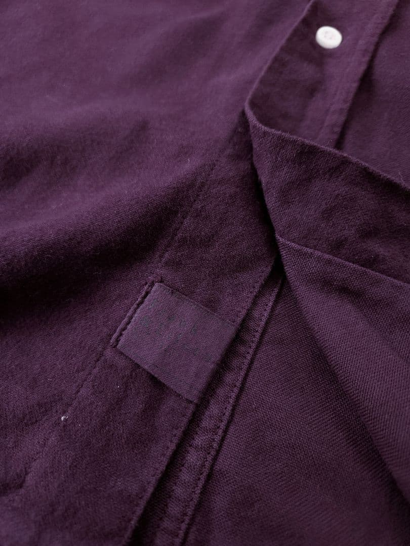 Frank&Eileen BARRY バリー シャツ ボルドー系 - メルカリ