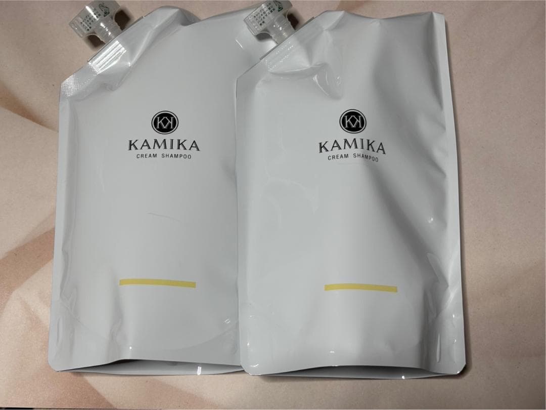 KAMIKA クリームシャンプー 詰め替え用2個セット【新品】