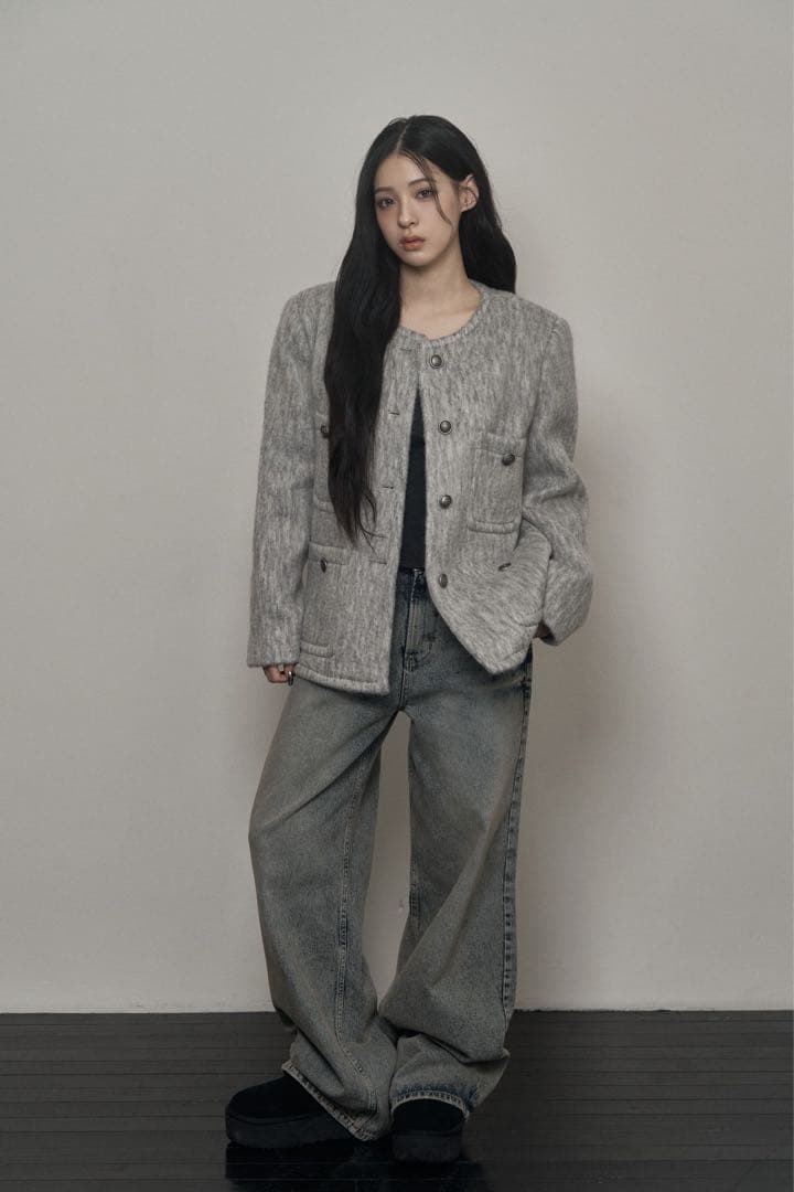 KHAKIPOINT ジャケット グレー