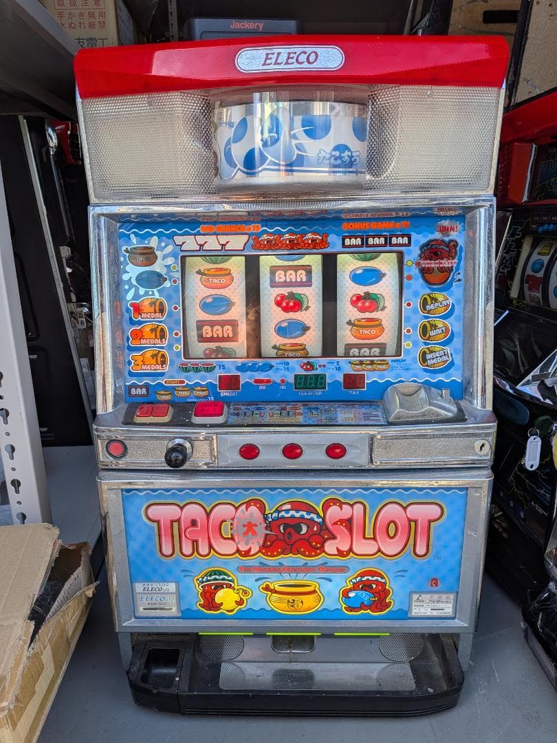 パチスロ　オオタコスロ２実機　４号機　アルゼ　エレコ　スロット　家スロ
