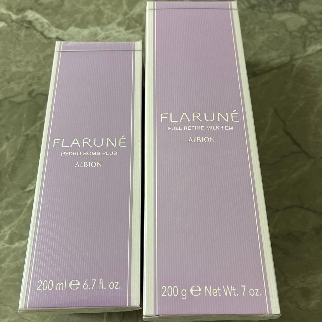 ALBION FLARUNÉ アルビオン　化粧水　乳液　セット