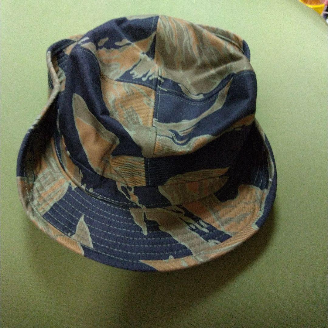 ベトナム戦争☆タイガーストライプ☆ カウボーイ ハット(XL)☆ラスト①