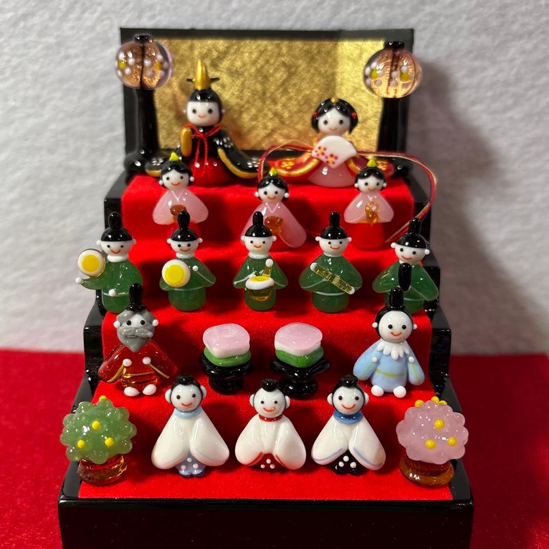 ぶうこかな　ガラス細工　ミニチュア