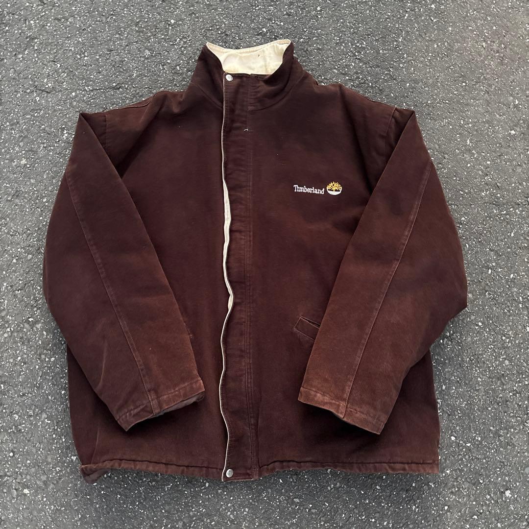 Timberland 中綿 ブラウンジャケット