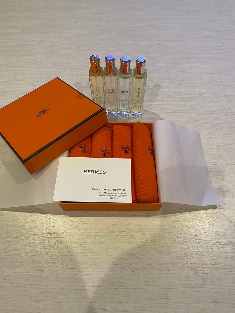 HERMES 香水 4本セット 15mL