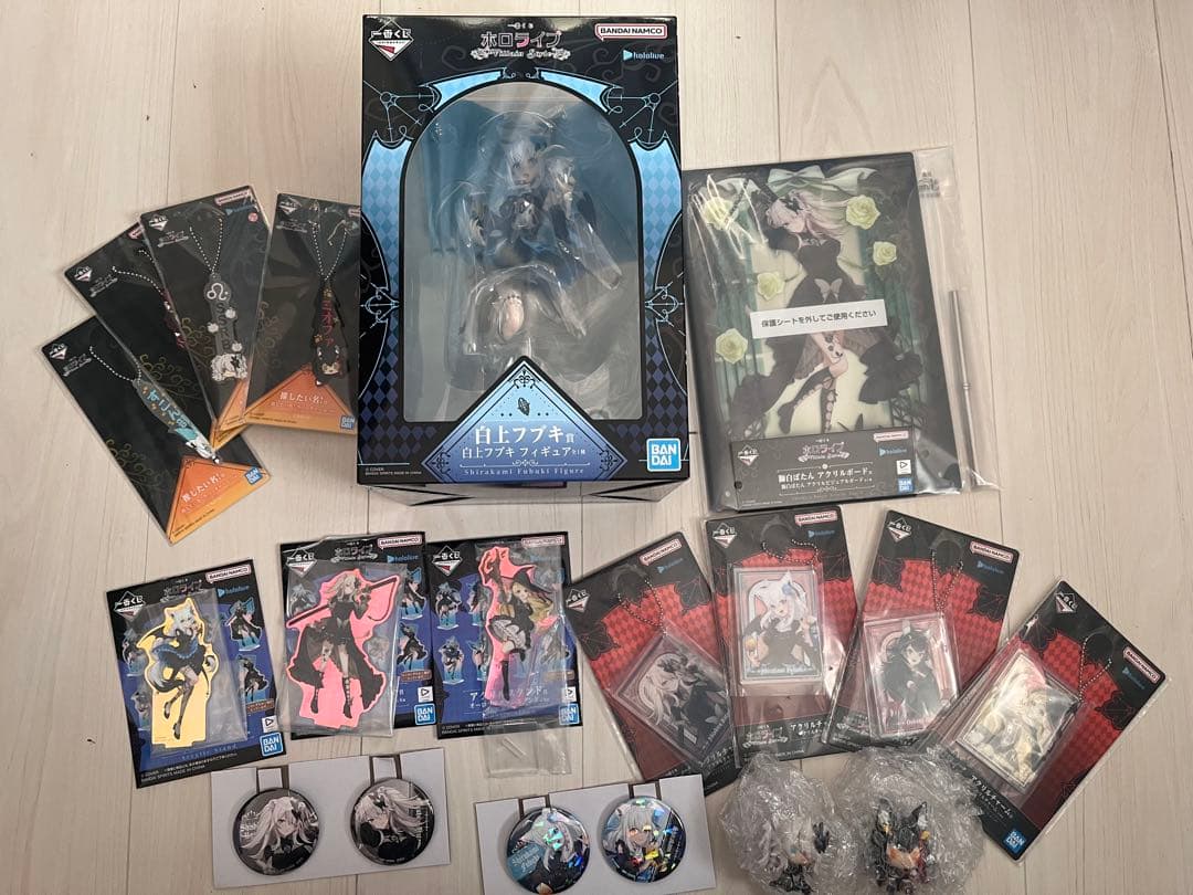 一番くじ ホロライブ Villain Style 白上フブキ フィギュア他16点