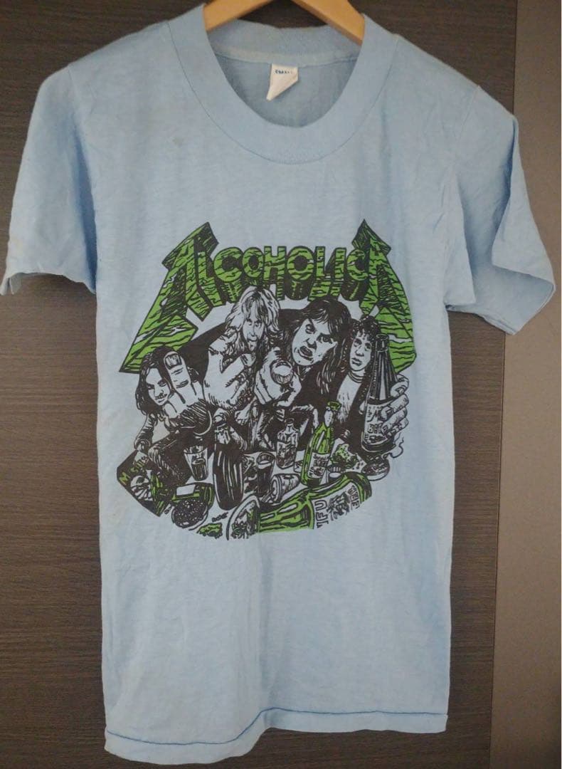 LLICA“ALCOHOLICA”Tシャツ　サックスブルー　S RNHM2025_officialgoods_items-