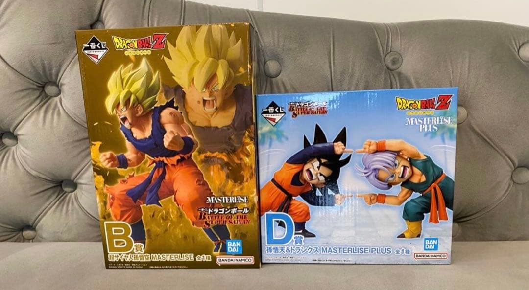 ドラゴンボール一番くじ　B賞孫悟空　D賞孫悟天&トランクス　おまけ付き