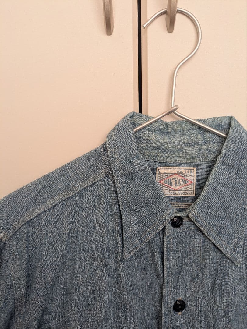 k*o様 Anatomica BIG YANKシャンブレーシャツ　size15