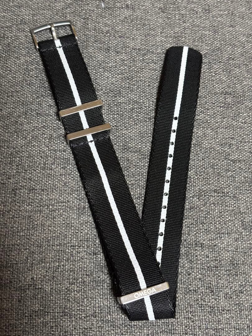 OMEGA純正 NATOストラップ オメガのNATOストラップをご購入頂きました。|スタッフブログ|小林時計
