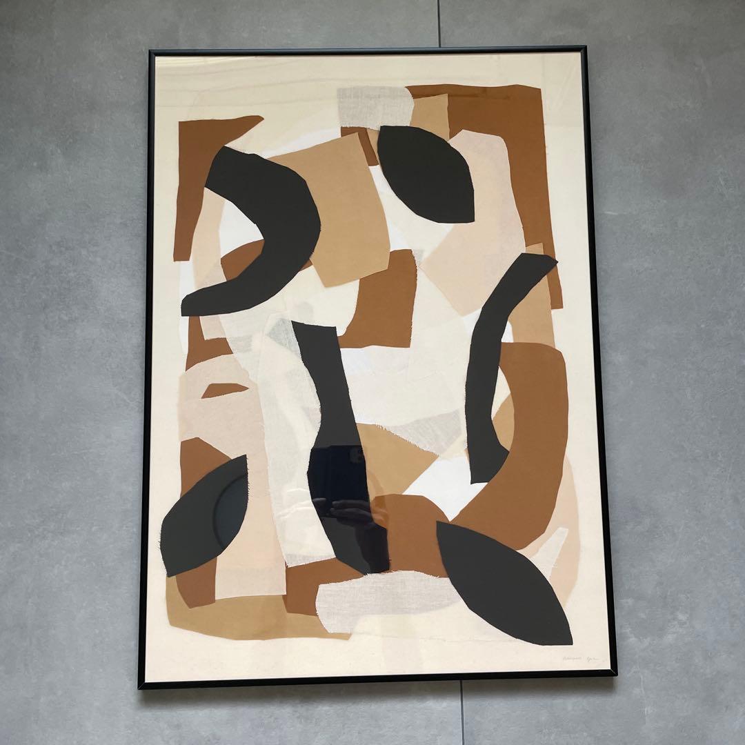 ATELIER CPH ポスター FRAGMENT ブラックフレーム付き 北欧モダン雑貨のオンライン通販｜nest のATELIER CPH FRAGMENT [no.87