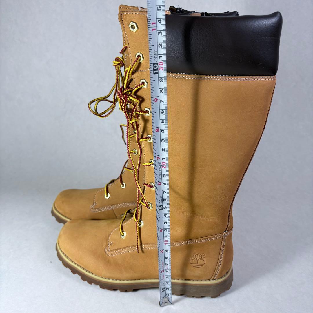 【デッドストック】Timberland ロングブーツ 23.5cm 未使用 箱付