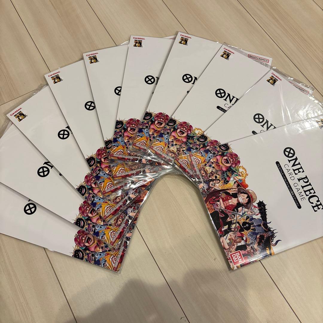 ワンピースカード　プレミアムカードコレクション25周年エディション 10枚セット ONE PIECE カードゲーム プレミアムカードコレクション 25周年