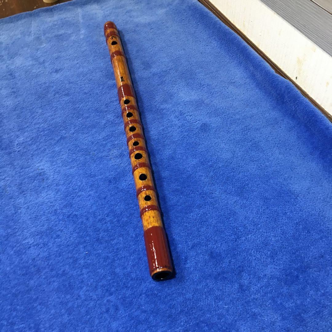 篠笛 六本調子（唄物）小豆色総巻 | Shop at Mercari from Japan! | Buyee