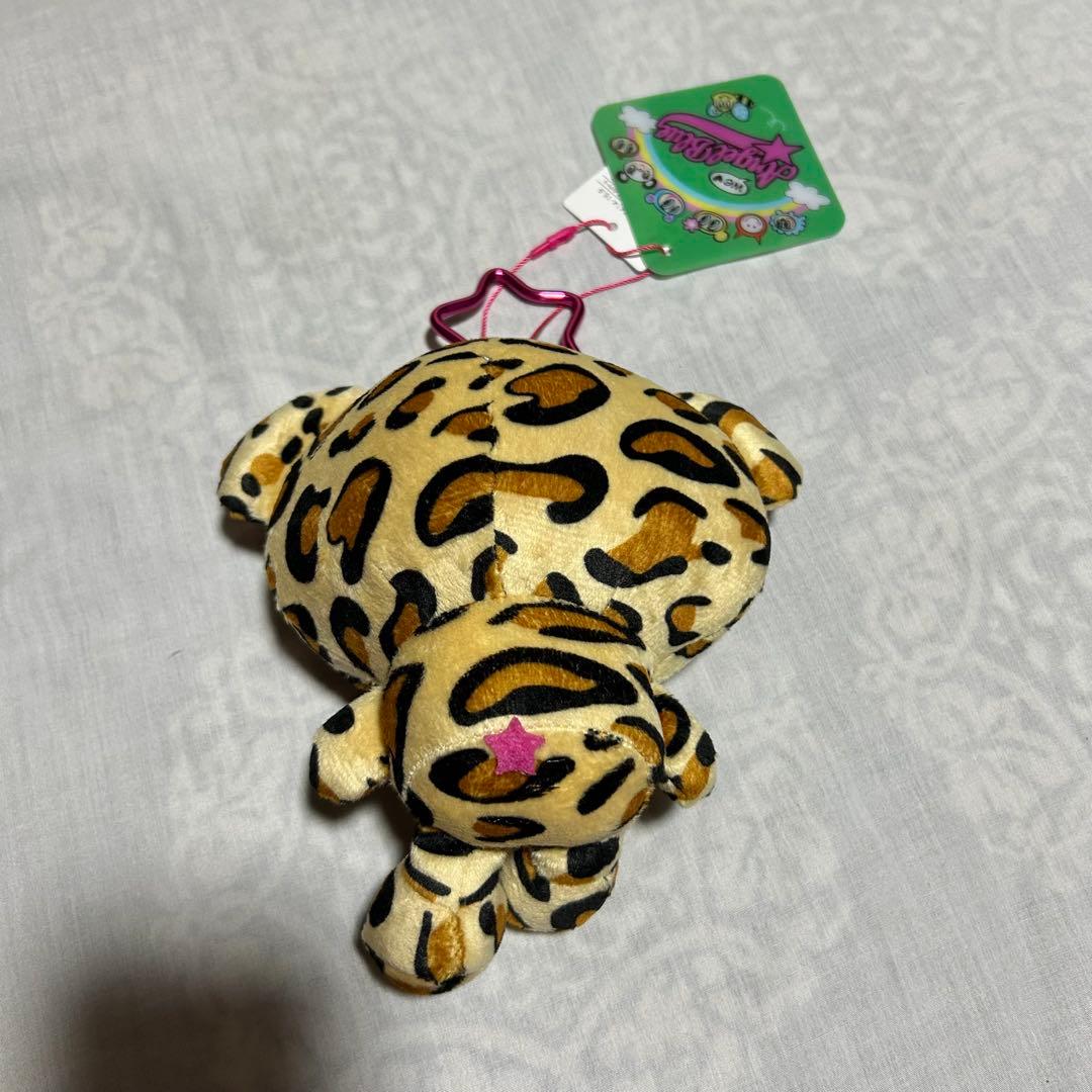 エンジェルブルー ぬいぐるみチャーム ナカムラくん ヒョウ柄