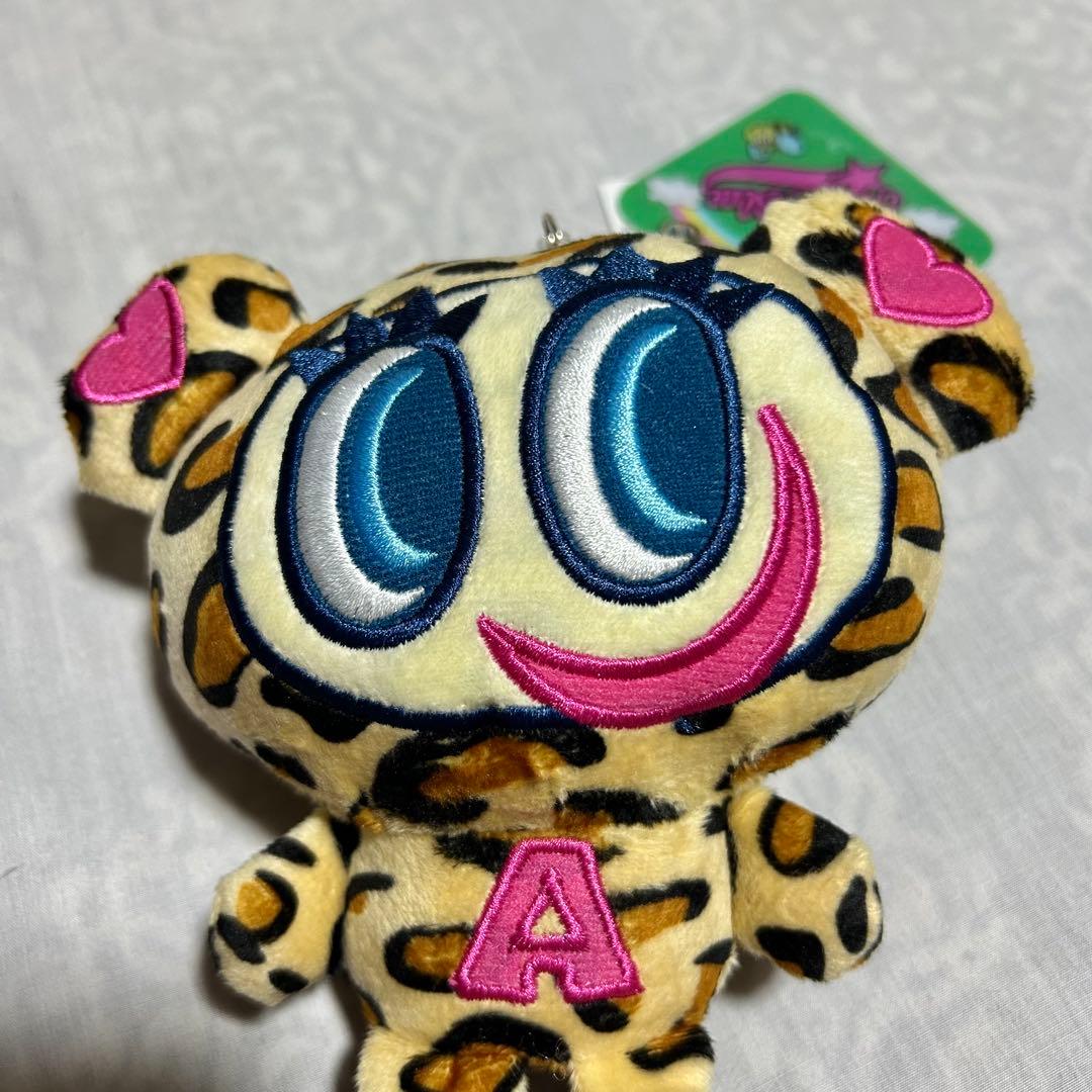 エンジェルブルー ぬいぐるみチャーム ナカムラくん ヒョウ柄