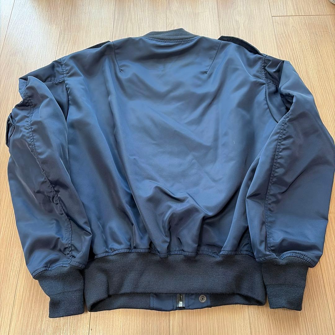 ⭐️ ヒューストン L-2A フライトジャケット 紺 ミリタリー ボンバー