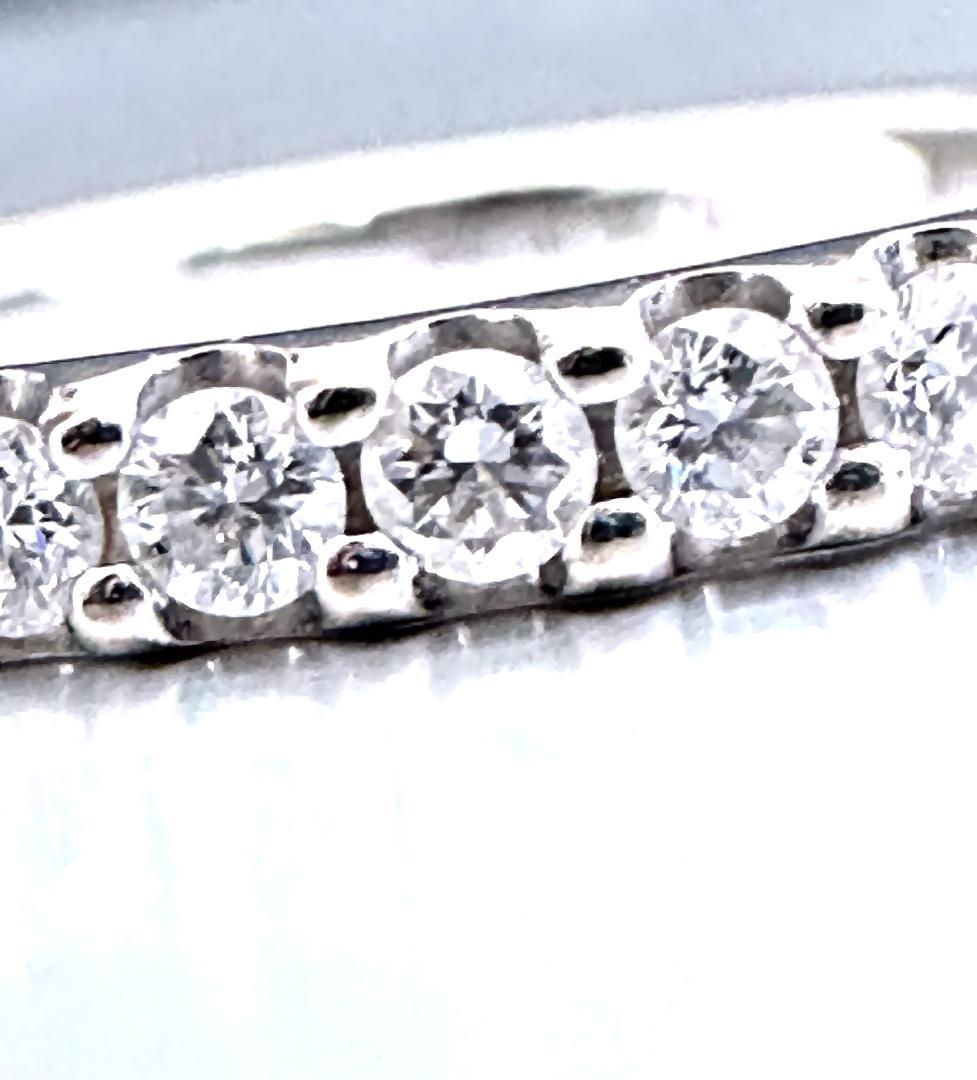 ギャラ 完備 極美品 グラフ ラウンド ダイヤ ウェディング バンド