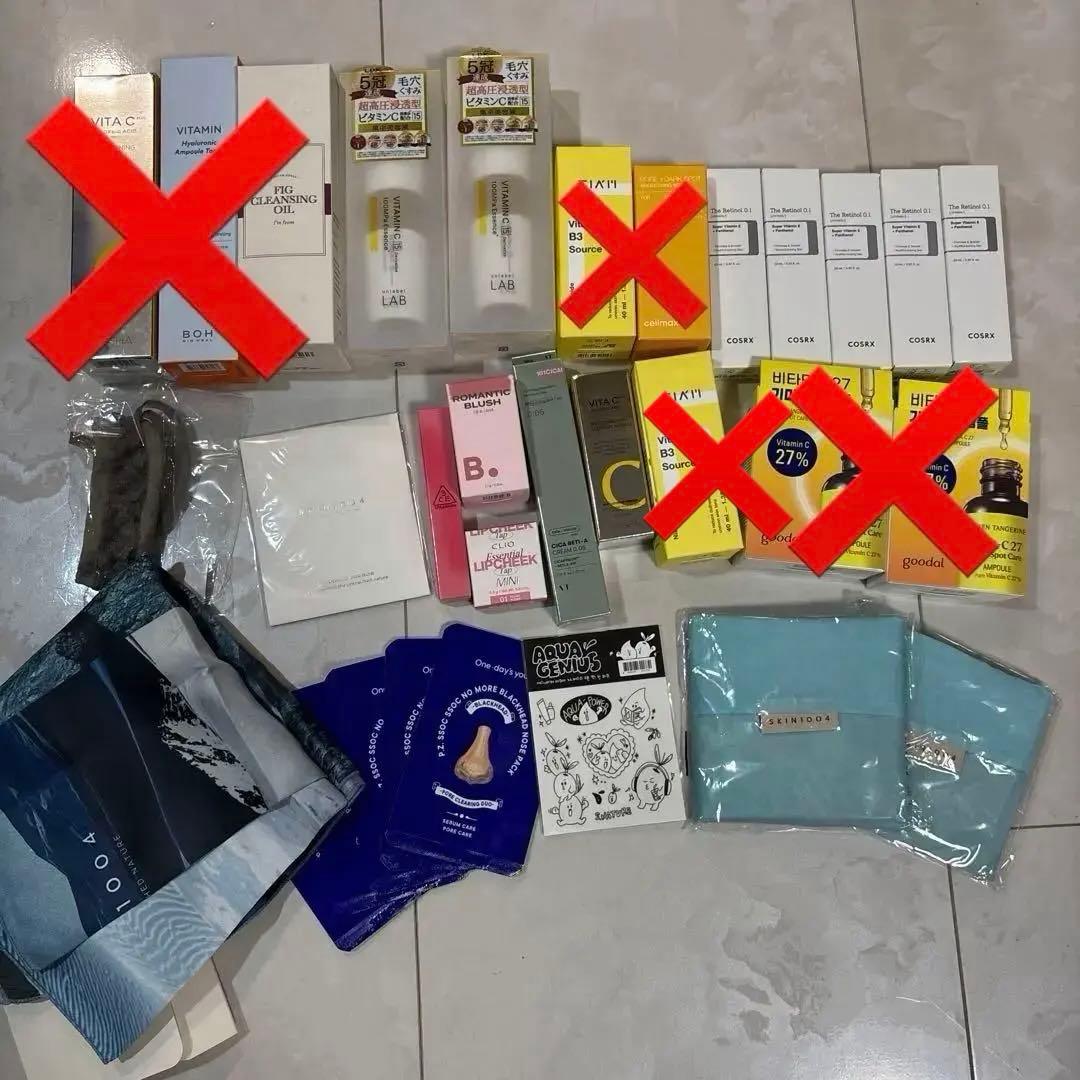 化粧品スキンケアまとめ売りセット26点　SKIN1004 ミシャ　バイオヒールボ