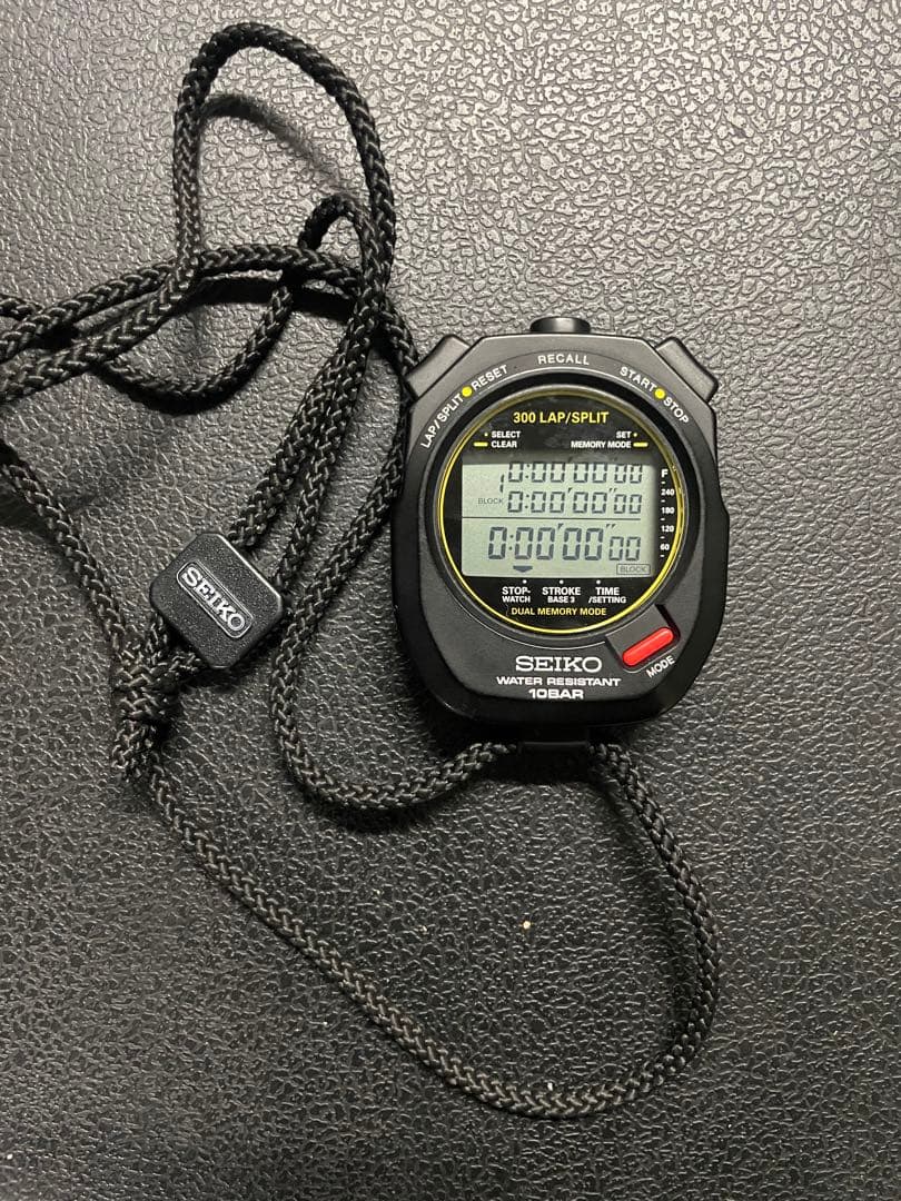 SEIKO ストップウォッチ 10BAR 防水