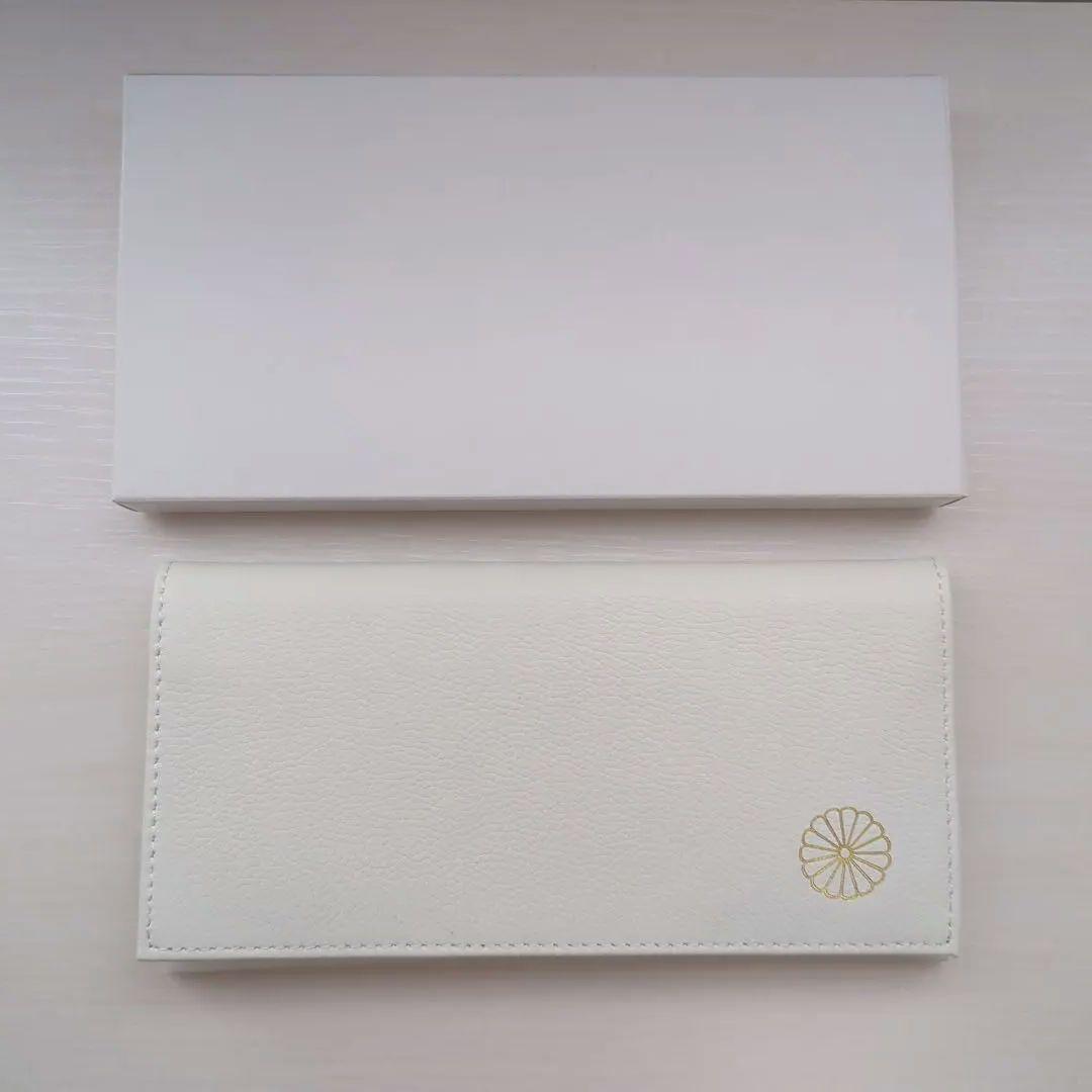 皇居 財布 長財布 未使用 白 - メルカリ