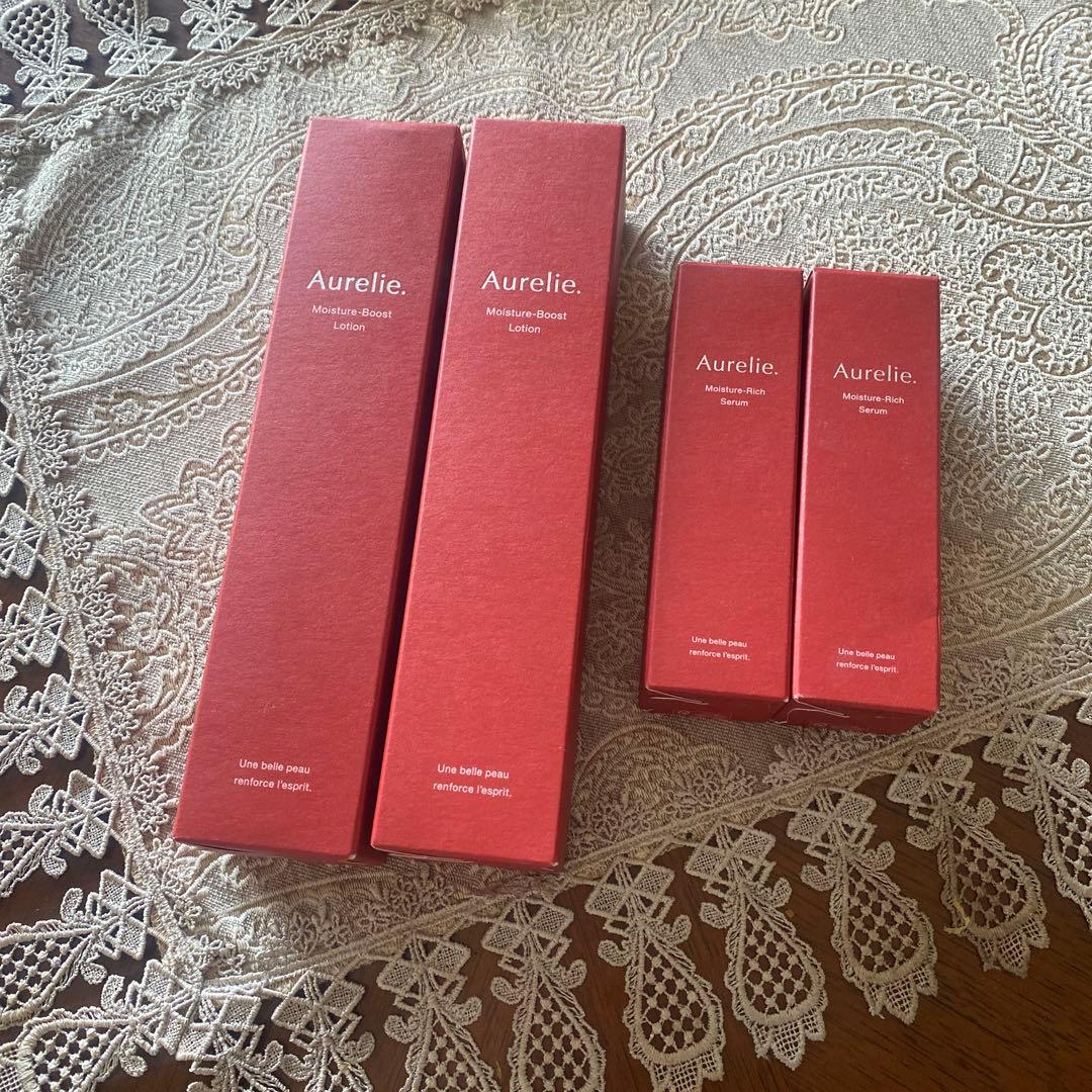 Aurelie. モイスチャーリスト ローション リッチセラム4本セット