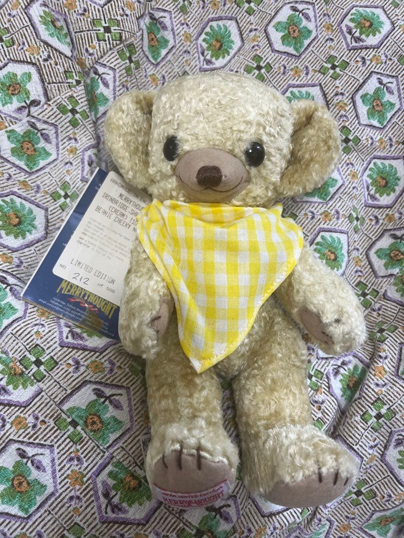 MERRYTHOUGHT メリーソート　チーキー　テディベア　ナタネ