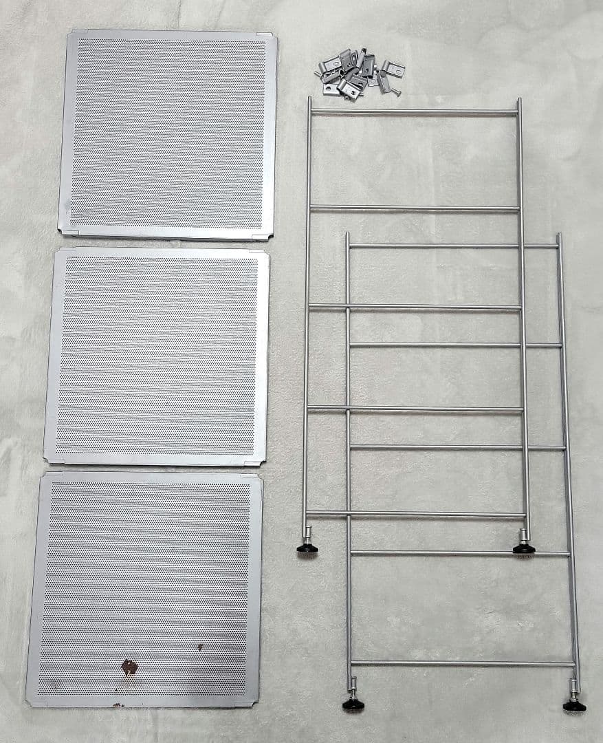 ☆廃盤旧モデル☆無印良品　スチールユニットシェルフ 3段　幅42奥行41高さ83