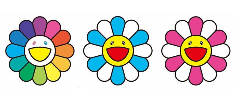 村上隆 版画 レインボーフラワーさん シーブリーズちゃん ピンキーちゃん ピンキーちゃん シルクスクリーン 村上隆 | 絵画販売・買取